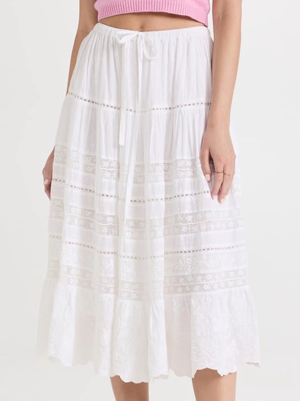 LoveShackFancy Donna Skirt